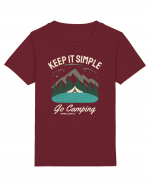 Keep it simple go camping Tricou mânecă scurtă  Copii Mini Creator