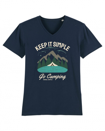 Keep it simple go camping French Navy