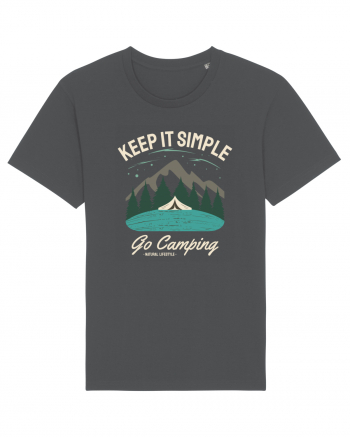 Keep it simple go camping Anthracite