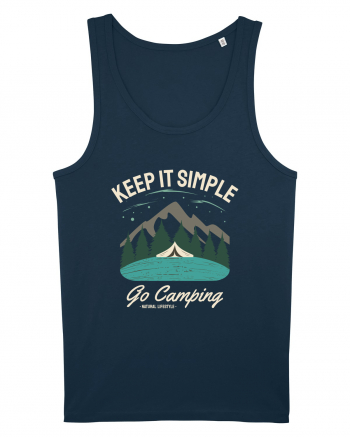 Keep it simple go camping Navy