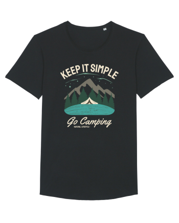 Keep it simple go camping Black