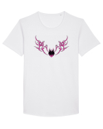 Fire Tricou mânecă scurtă guler larg Bărbat Skater