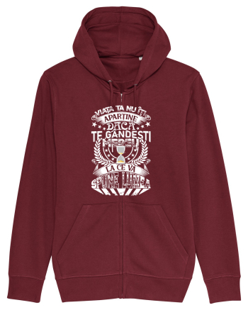 Ce va spune lumea v2 Burgundy