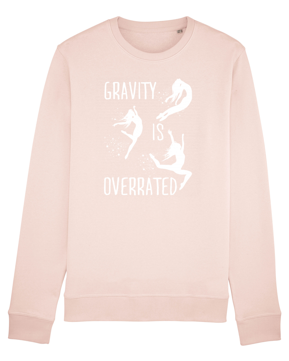 Bluză mânecă lungă Unisex Rise Candy Pink