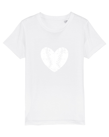 Baseball Love White