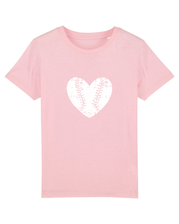 Baseball Love Cotton Pink