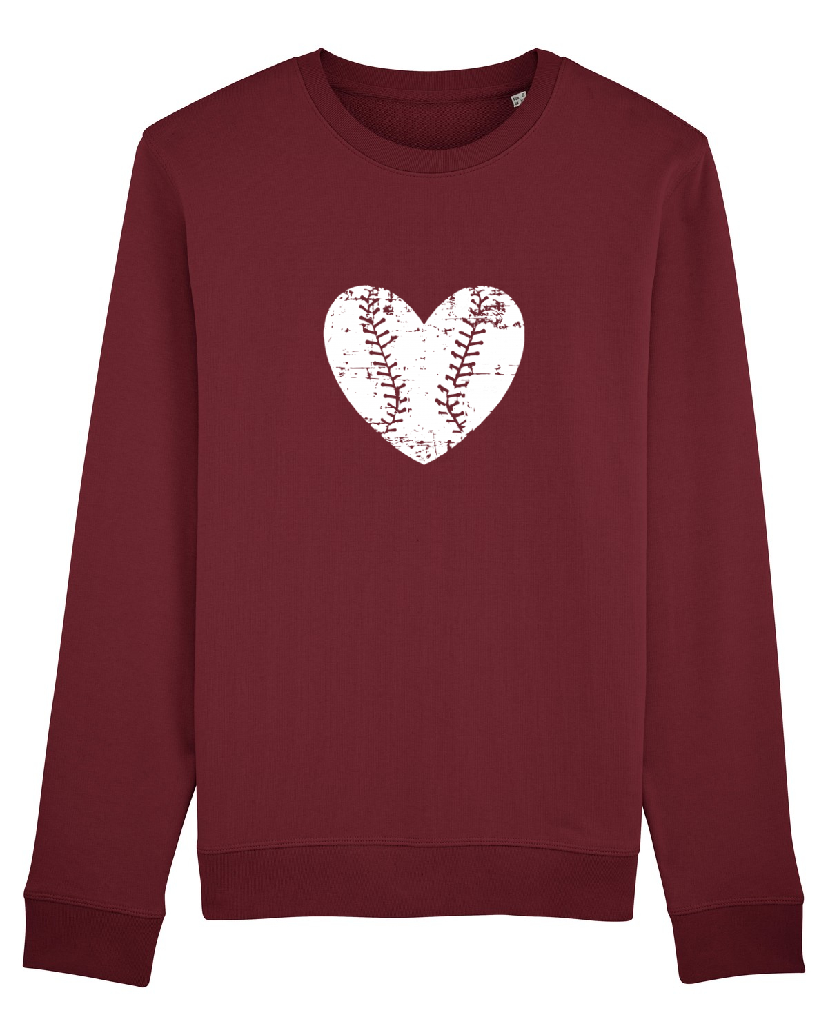Bluză mânecă lungă Unisex Rise Burgundy