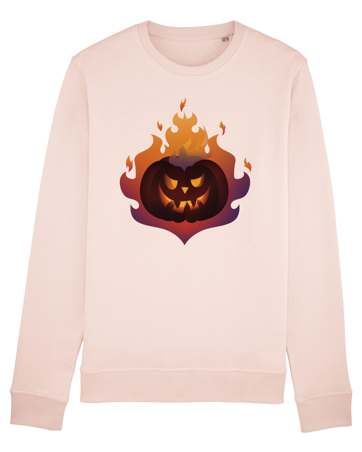 Bluză mânecă lungă Unisex Rise Candy Pink