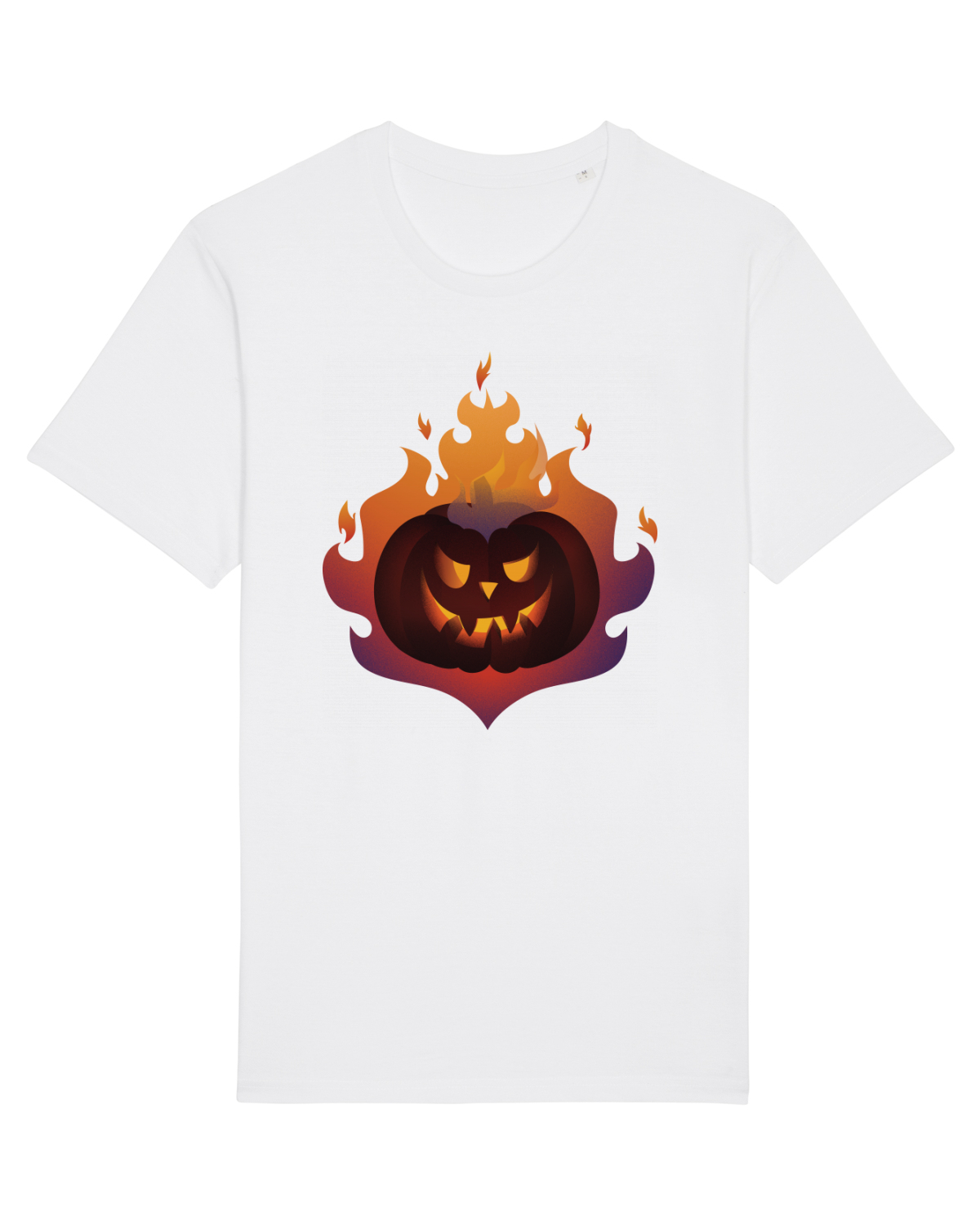 Tricou mânecă scurtă Unisex Rocker White