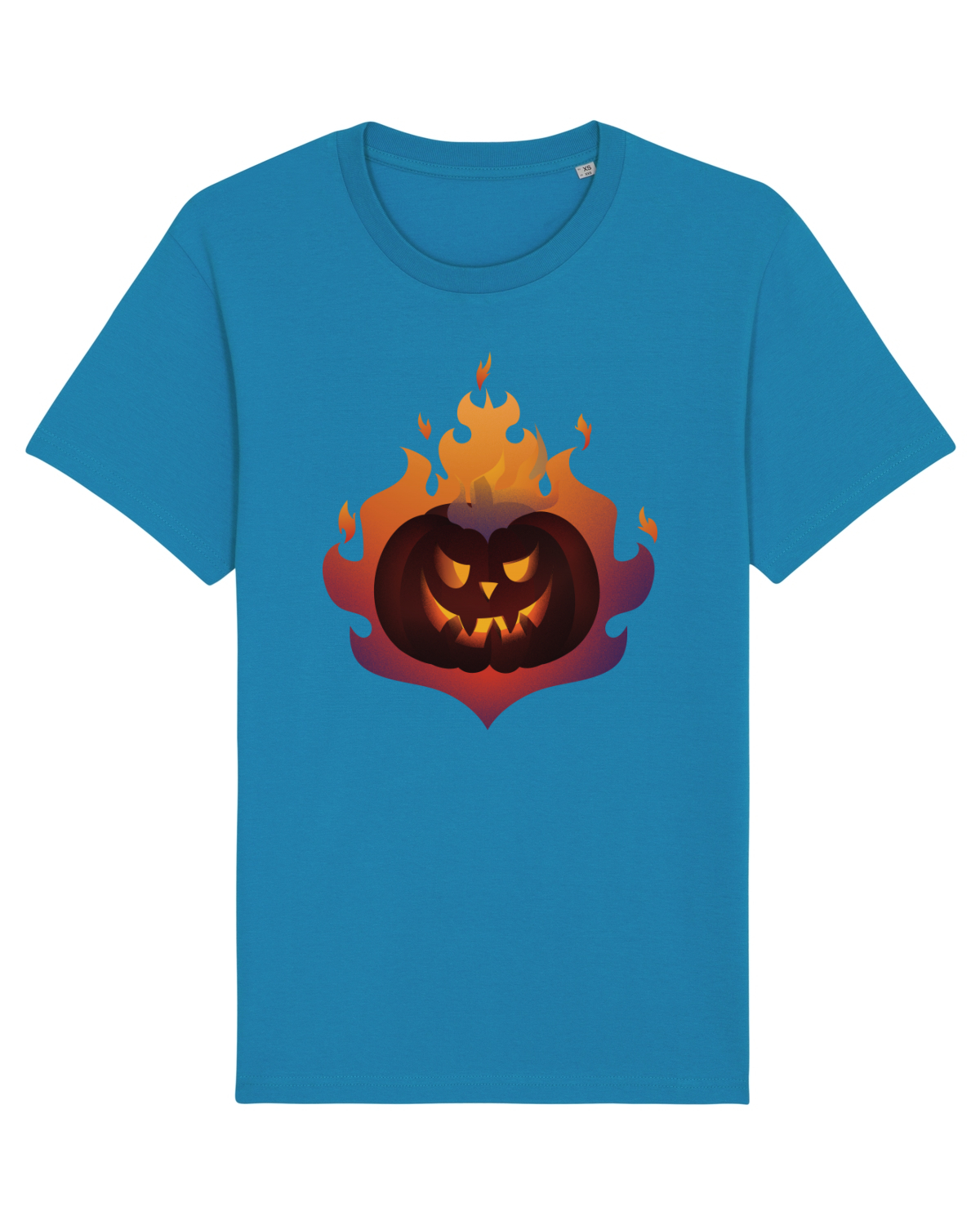 Tricou mânecă scurtă Unisex Rocker Azur