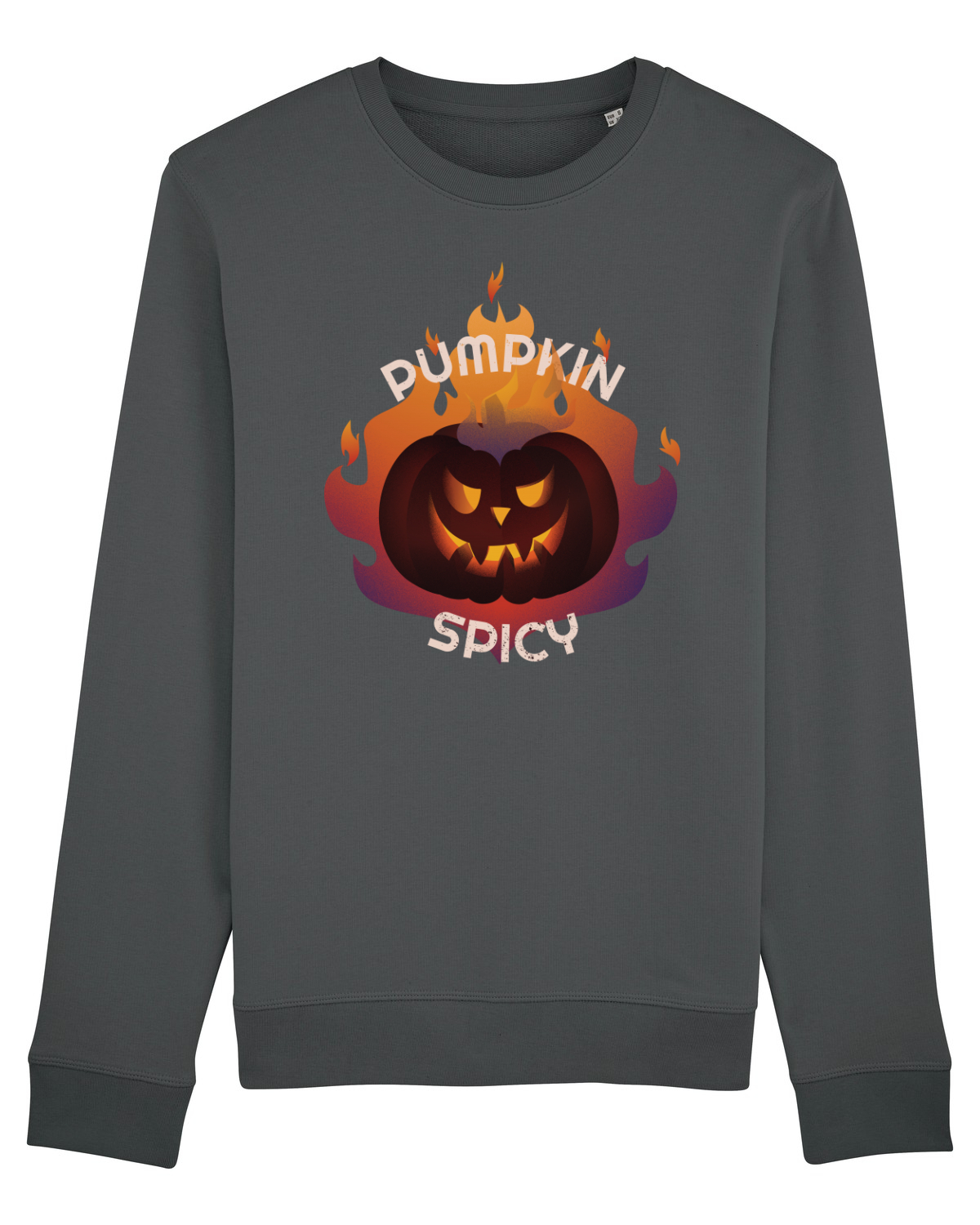 Bluză mânecă lungă Unisex Rise Anthracite