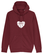 Basketball   Hanorac cu fermoar Unisex Connector