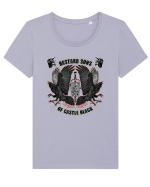 Castle Black Tricou mânecă scurtă guler larg fitted Damă Expresser