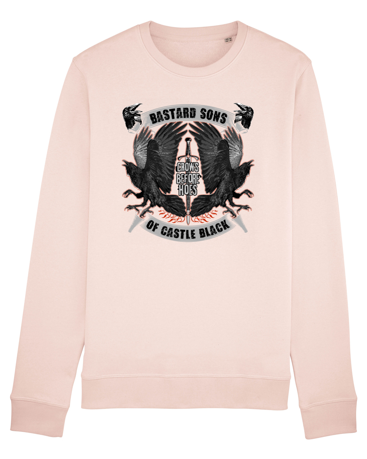 Bluză mânecă lungă Unisex Rise Candy Pink