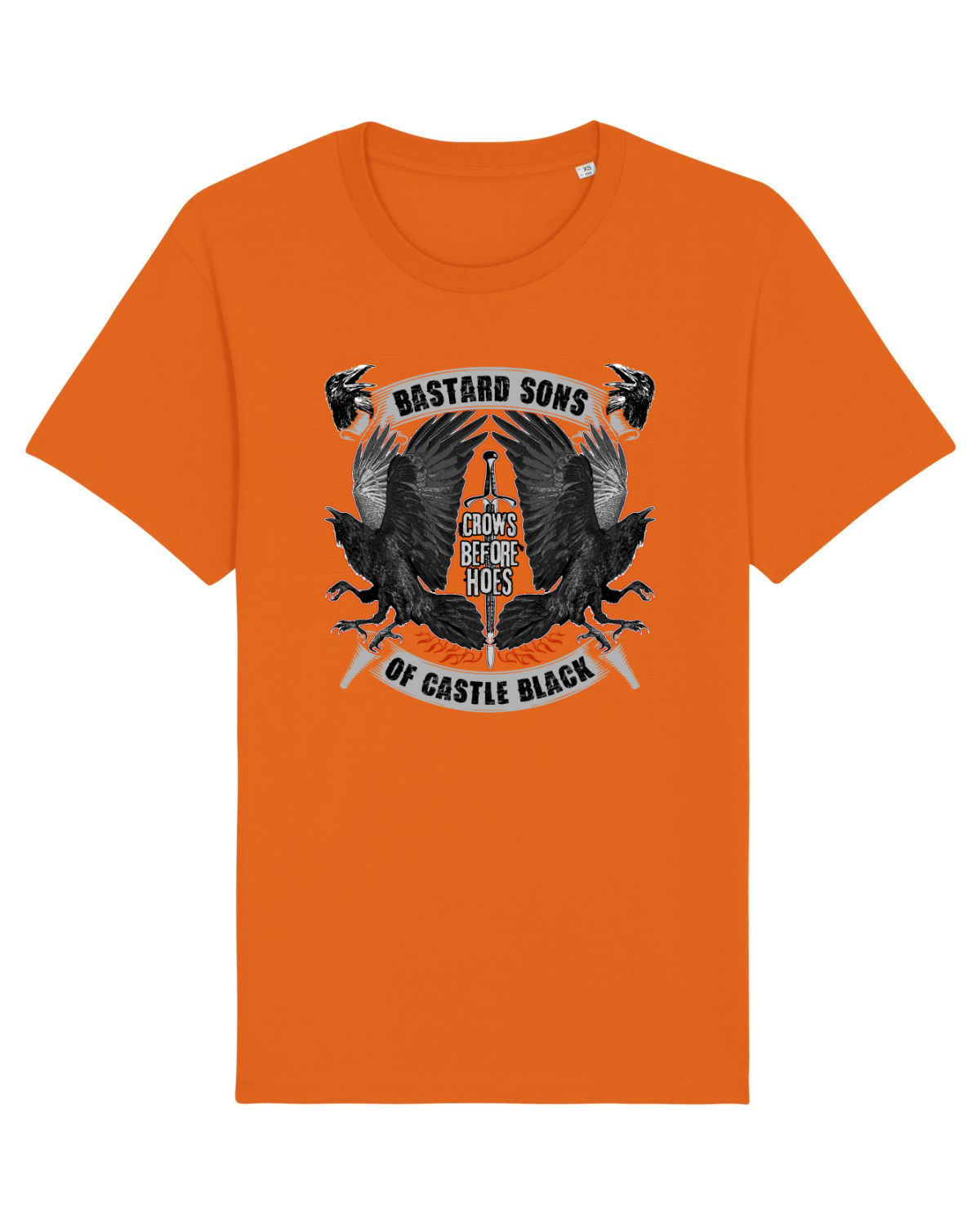 Tricou mânecă scurtă Unisex Rocker Bright Orange