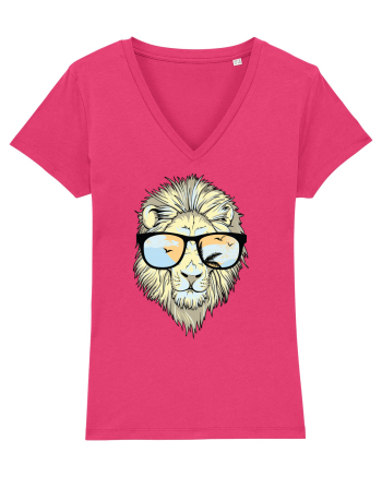 Leu Cool cu Ochelari Raspberry