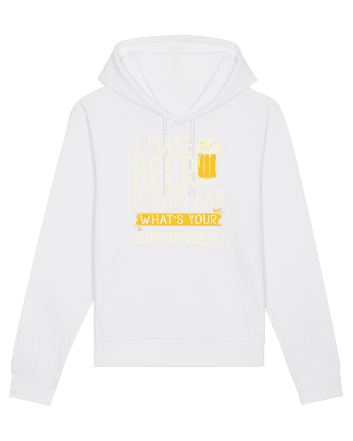 Hanorac Unisex Drummer White