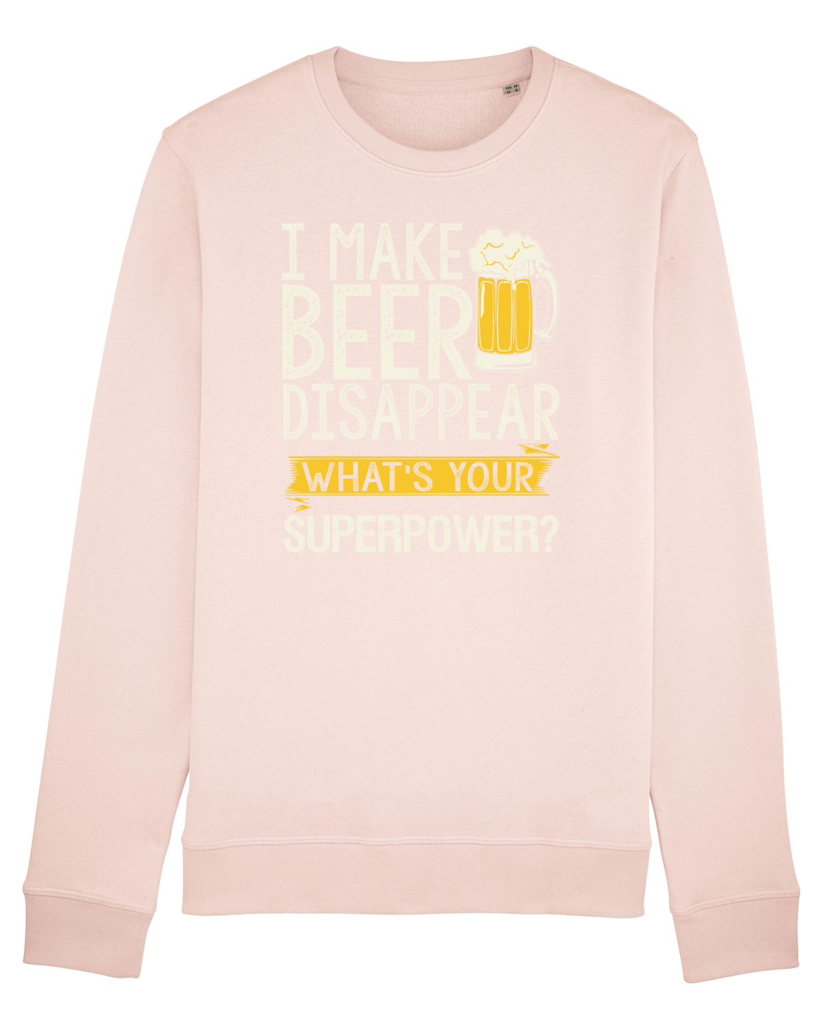 Bluză mânecă lungă Unisex Rise Candy Pink