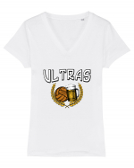 Ultras Tricou mânecă scurtă guler V Damă Evoker