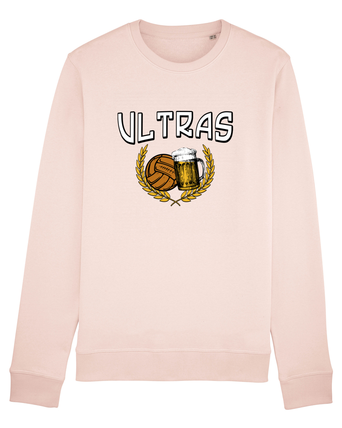 Bluză mânecă lungă Unisex Rise Candy Pink