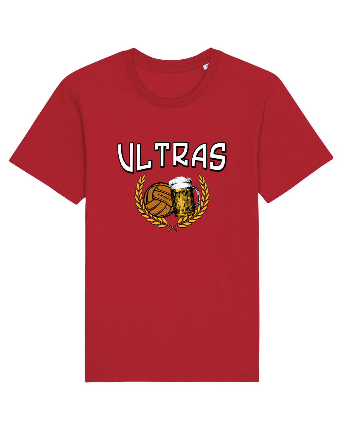 Tricou mânecă scurtă Unisex Rocker Red