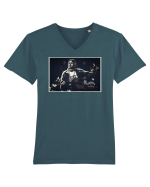 kurt cobain - nirvana Tricou mânecă scurtă guler V Bărbat Presenter