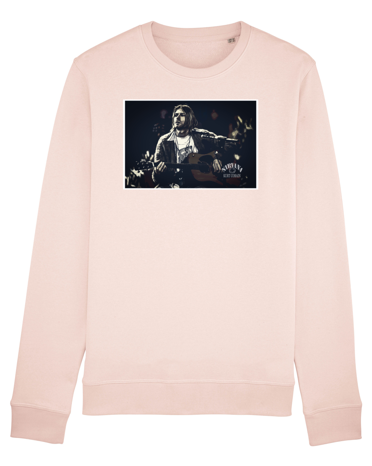 Bluză mânecă lungă Unisex Rise Candy Pink