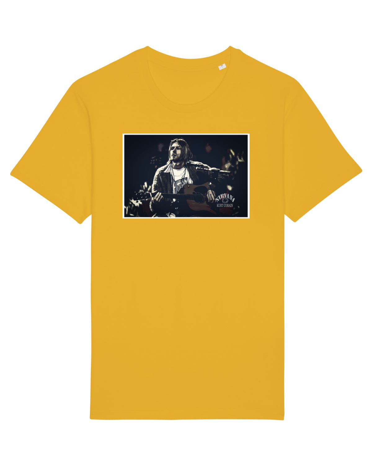 Tricou mânecă scurtă Unisex Rocker Spectra Yellow