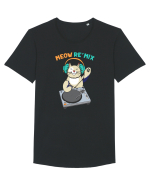 Meow Re'mix Tricou mânecă scurtă guler larg Bărbat Skater