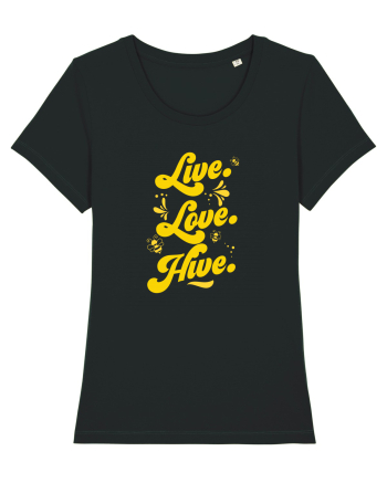 Live Love Hive Black