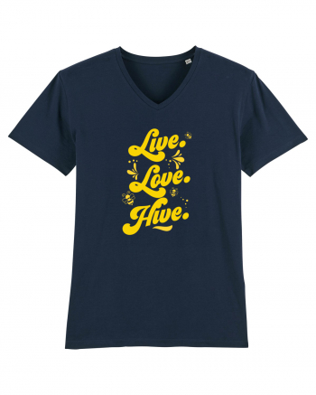 Live Love Hive French Navy