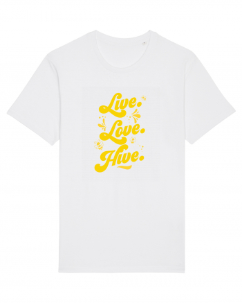 Live Love Hive White