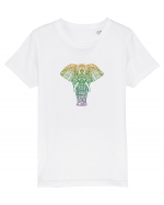 Elefant Tricou mânecă scurtă  Copii Mini Creator