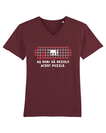 Puzzle funny Burgundy