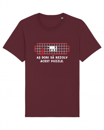 Puzzle funny Burgundy