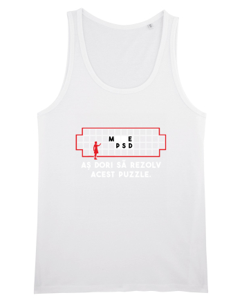 Puzzle funny White