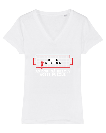 Puzzle Football White