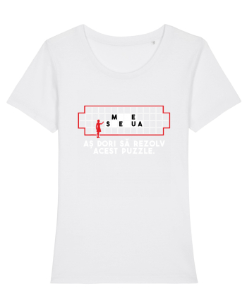 Puzzle Football White