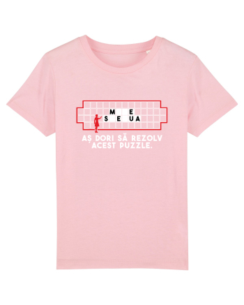 Puzzle Football Cotton Pink