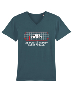 Puzzle Football Tricou mânecă scurtă guler V Bărbat Presenter
