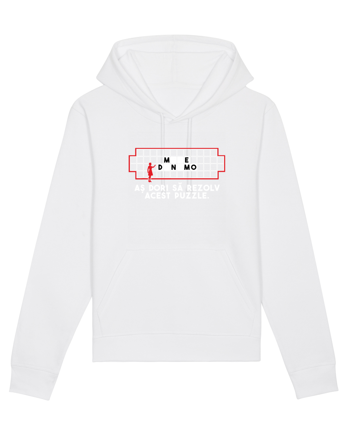 Hanorac Unisex Drummer White