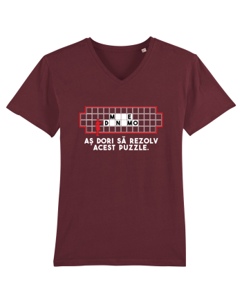 Puzzle funny Burgundy