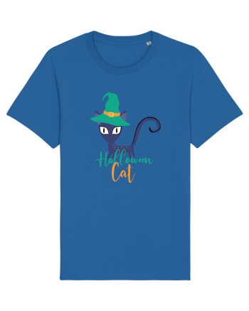 Halloween Cat Royal Blue