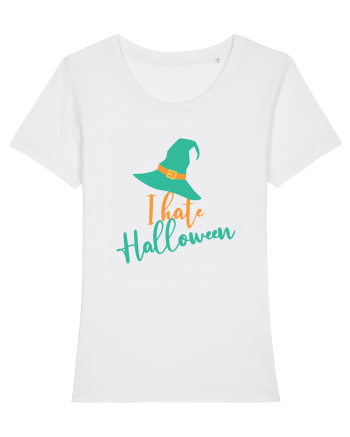 I hate Halloween ! White