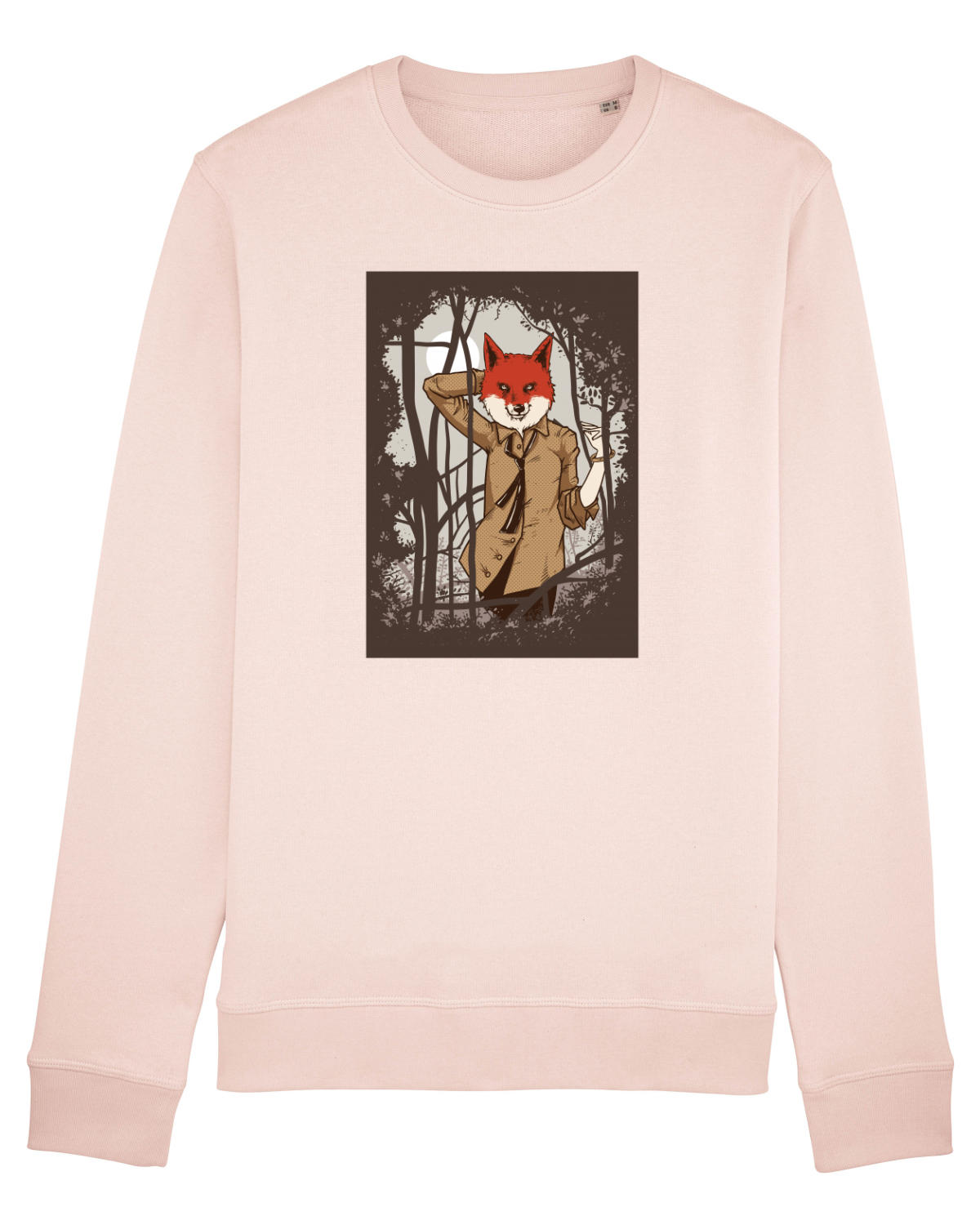 Bluză mânecă lungă Unisex Rise Candy Pink