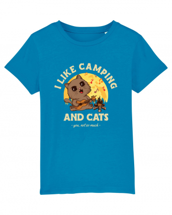 I like camping and cats Azur