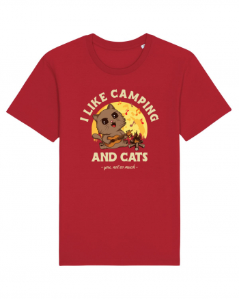I like camping and cats Red