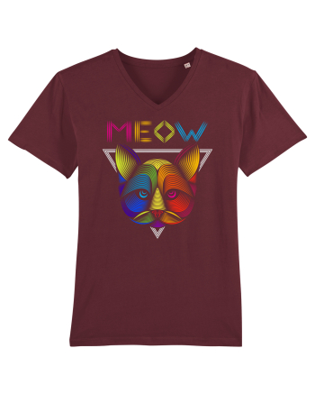 Pisica Meow Colorat Burgundy