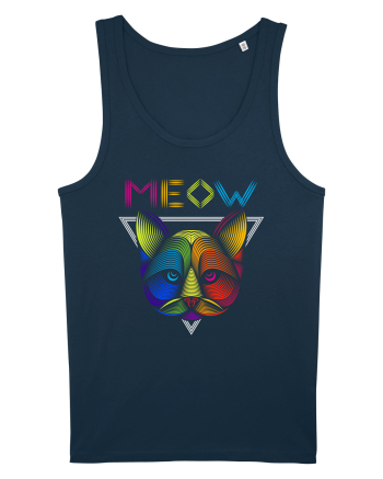 Pisica Meow Colorat Navy