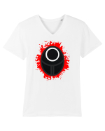 Soldat Squid Game Tricou mânecă scurtă guler V Bărbat Presenter